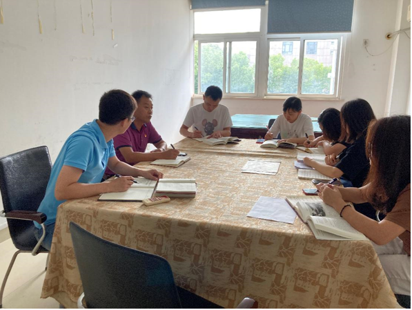 新能源汽车教研室开展新学期第一次党史学习和教研活动